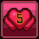 成就图标引人瞩目0，描述为与3名重要NPC好感度达到1心