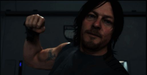 山姆在一代中挥拳反击玩家镜头的搞笑画面