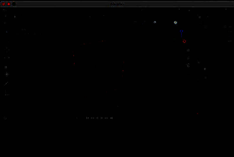 Blender新建立方体模型的操作界面截图