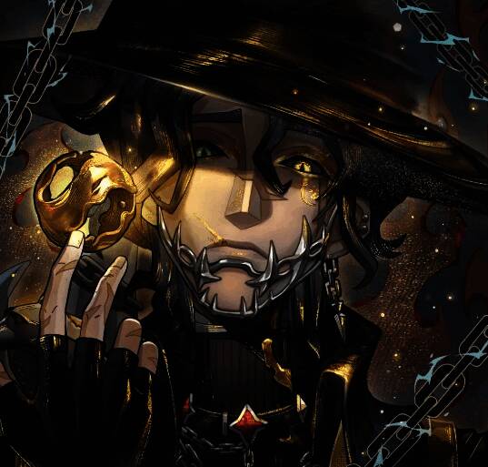 第五人格三十九赛季限定头像隐士-薄金展示图