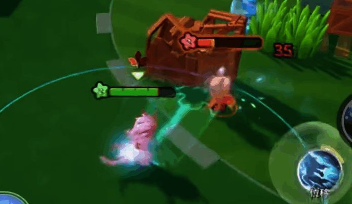 冰夷投掷龙鳞镖，身形瞬间突进至目标身边进行斩击