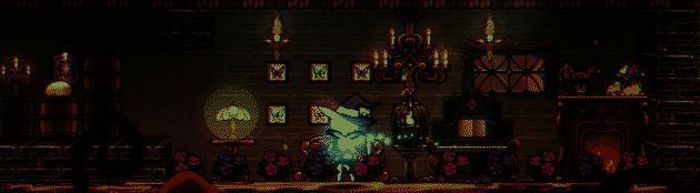 游戏动态画面展示角色在复杂地形中灵活跳跃与战斗