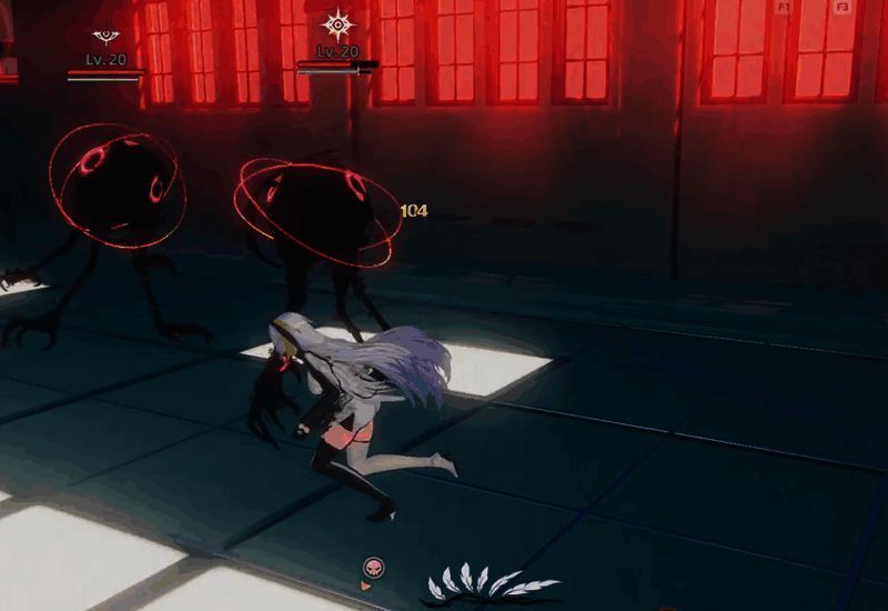 哈索尔全图鉴形象展示，背景为城市夜景，角色姿态英姿飒爽