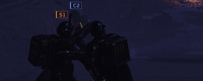 绝地潜兵2游戏界面展示角色装备信息