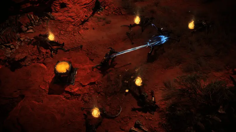 赫拉迪姆密藏室内部场景，充满神秘气息