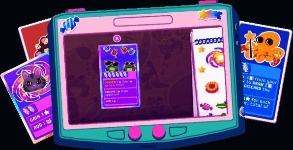 玩家卡组展示界面，可以看到已组合完成的多张卡牌及消耗数值