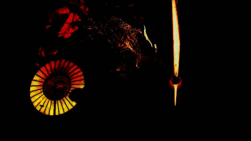 《狂野之心S》战斗画面，远处可见使用大炮进行远程轰炸的玩家角色