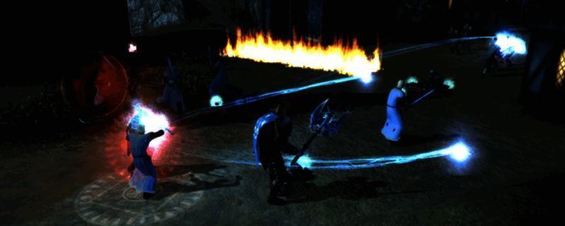 游戏中主角手持神秘碎片，身陷黑暗风暴，背景为破败的古老城市