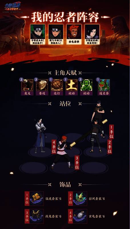 第四套阵容组合展示，侧重防御与反打能力