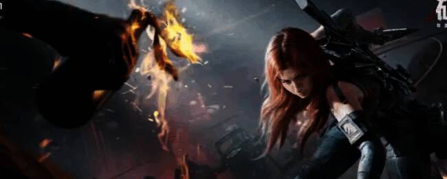 三角洲行动新干员疾风展示图，身穿战术装备，手持电刺