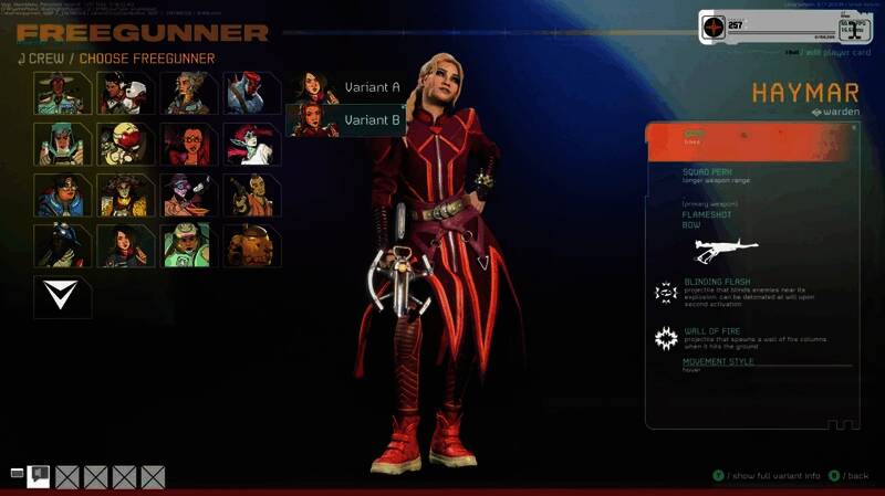 游戏设置菜单界面，展示开发者模式下的选项设置