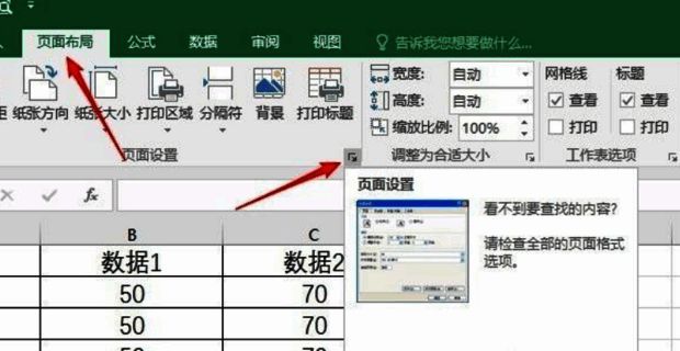 页眉页脚设置面板展开，选项清晰明了