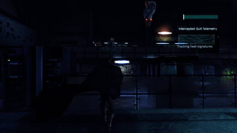 蝙蝠侠与一群敌军激烈交战，周围是破碎的集装箱和爆炸特效，画面动感十足