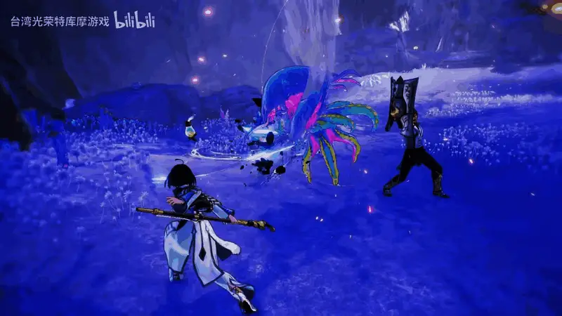 新地图“法布勒深林”全景截图，植被茂密，环境氛围浓厚