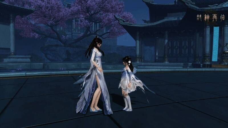 游戏角色换装界面，展示多种风格服饰搭配