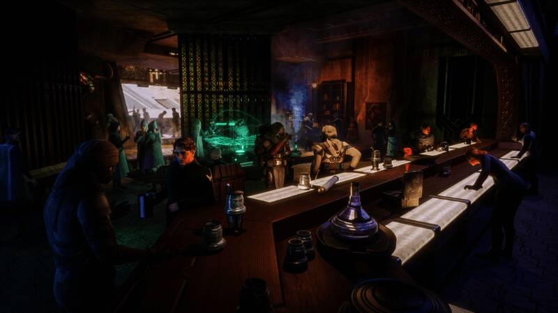 多人联机界面截图，显示玩家组队进入任务的状态信息