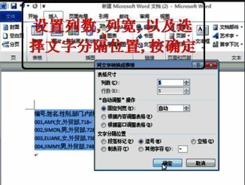 CSV文本已成功转换为表格样式展示图