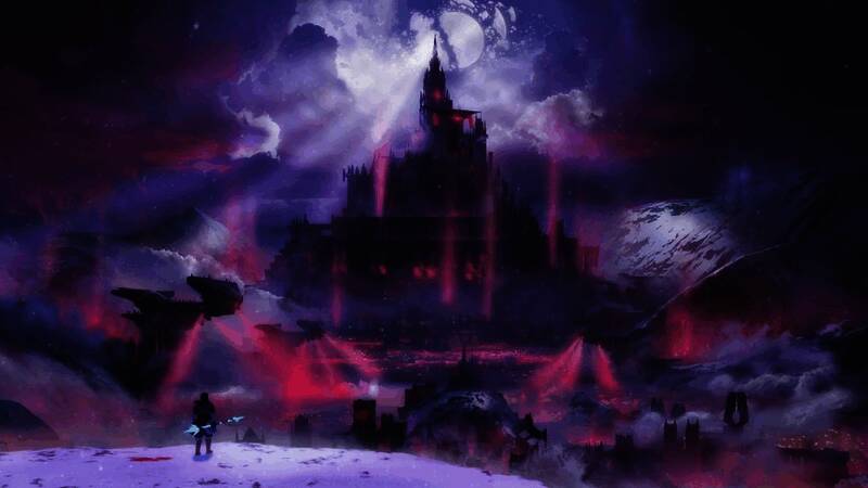 失落之地地图全貌，显示多个区域分布，标注关键剧情节点