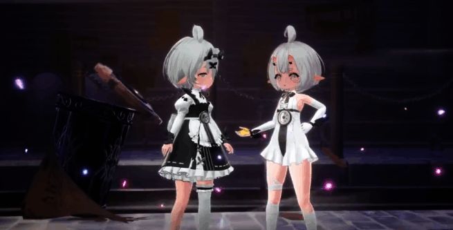 菲比释放大招场景，画面中可见激光特效与敌人被击飞状态