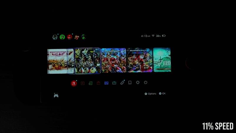 Switch 2屏幕材质易刮花，表面布满划痕