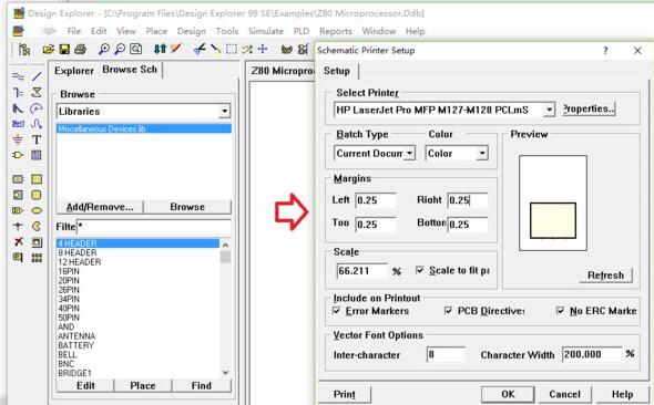 Protel99se取消系统自带标题栏设置界面截图