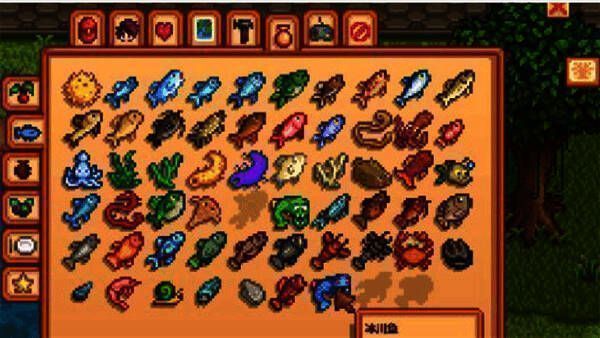 冬季鱼王冰川鱼垂钓画面，寒冷环境中的神秘深水区域