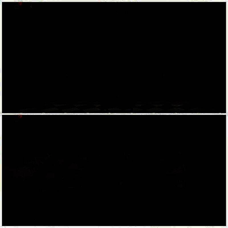 楼梯口右侧通道，黑暗中透出微弱光线