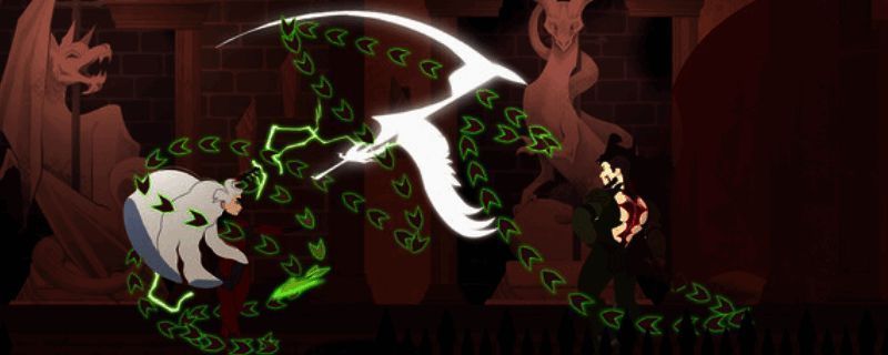 游戏主视觉图，主角手持巨剑面对神秘场景