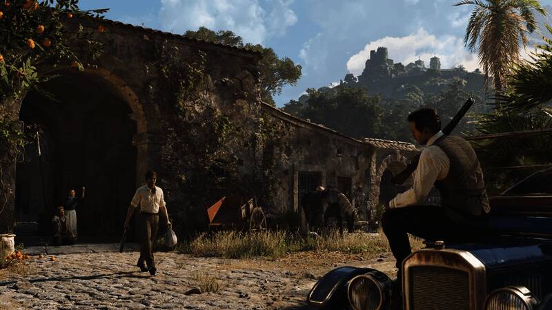 家族聚会场景，众人围坐餐桌，气氛肃穆，细节刻画逼真