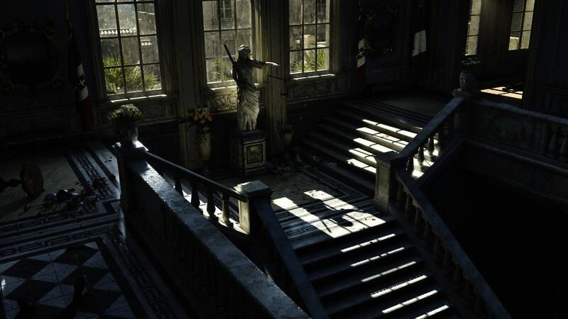 恩佐在黑暗中点燃香烟，眼神中透露出坚定与冷漠