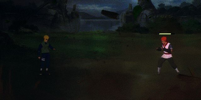 波风水门施展螺旋闪光超轮舞吼三式，动作流畅帅气