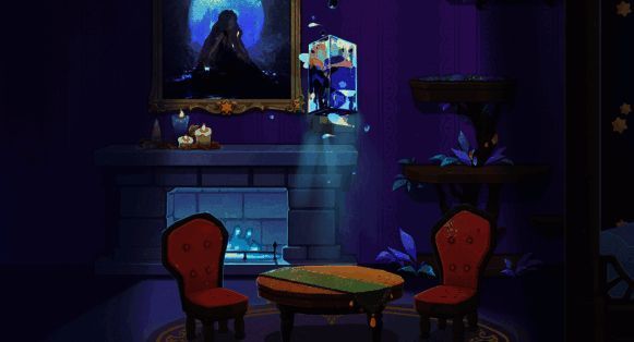 灵娜换上新装扮的画面，服装设计精美，细节丰富