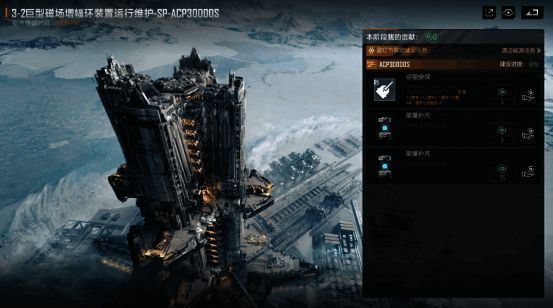 中核集团联动活动界面，展示捐赠清洁能源获取奖励的流程