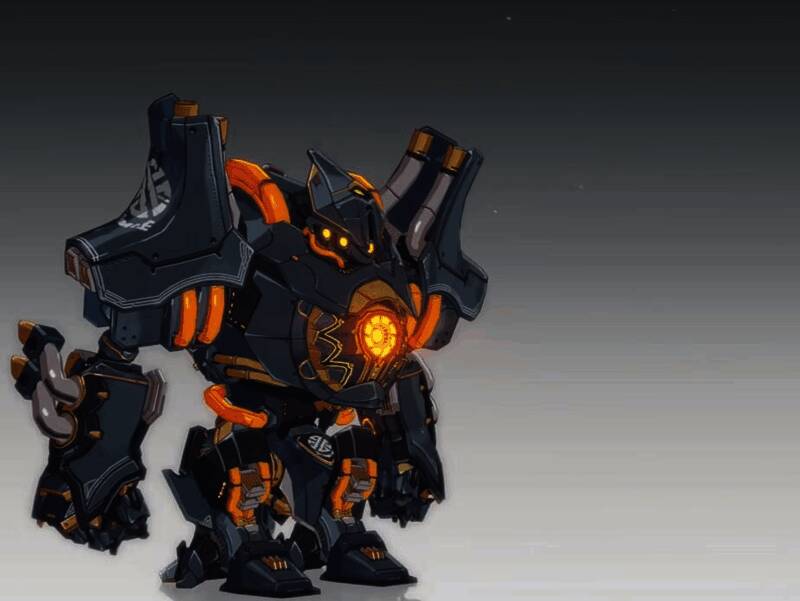 玩家在副本中挑战BOSS，背景为神秘遗迹场景