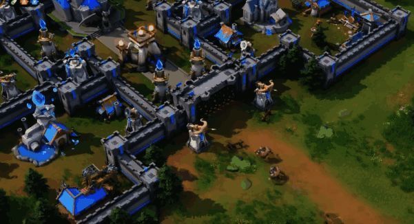 玩家操作界面展示战魂词条的实际应用，技能连招流畅进行