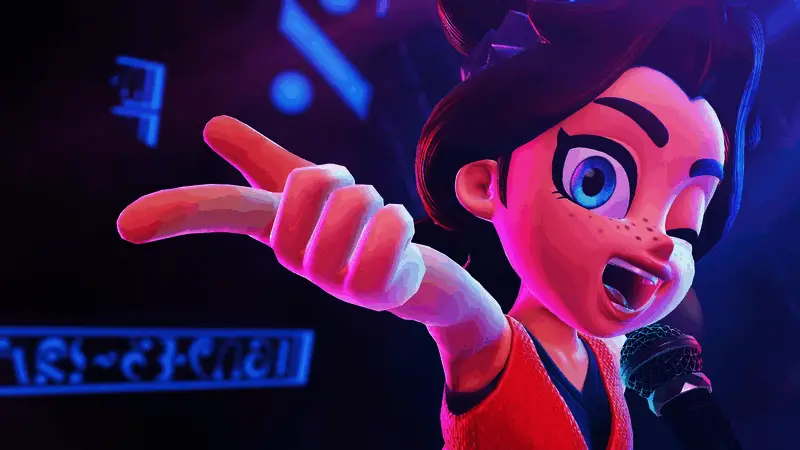 技能释放特效展示，炫目且富有张力