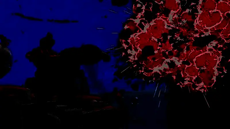 游戏片尾彩蛋画面，暗示后续DLC或续作可能