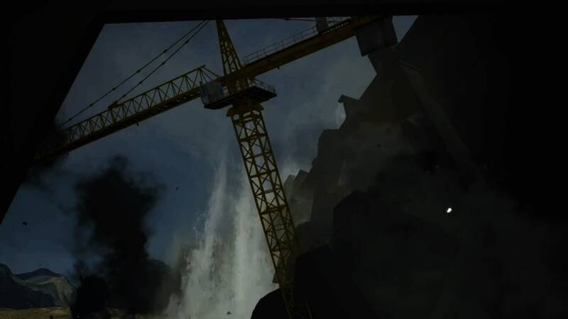 城市废墟场景，展示复杂地形与战术空间