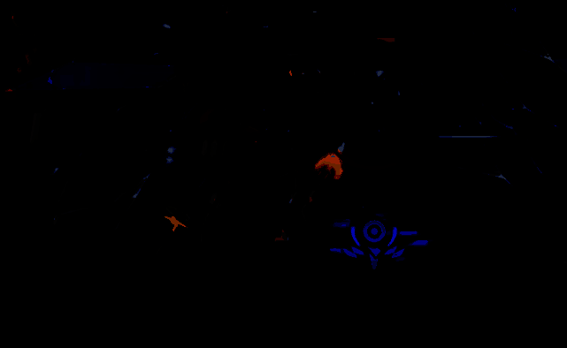 凯西娅在空中飞行穿梭，灵活躲避敌人攻击