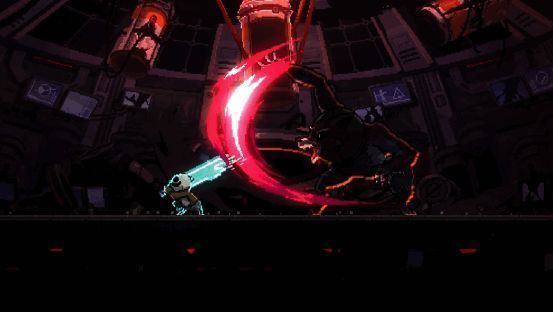 孤羊战士在废墟间穿梭，身后是狼群追击的身影