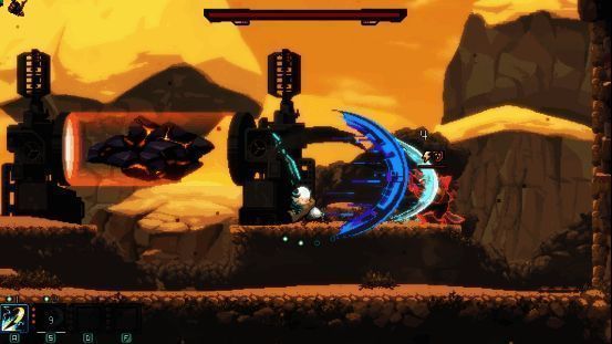 游戏战斗场景展示，孤羊发动强力反击瞬间