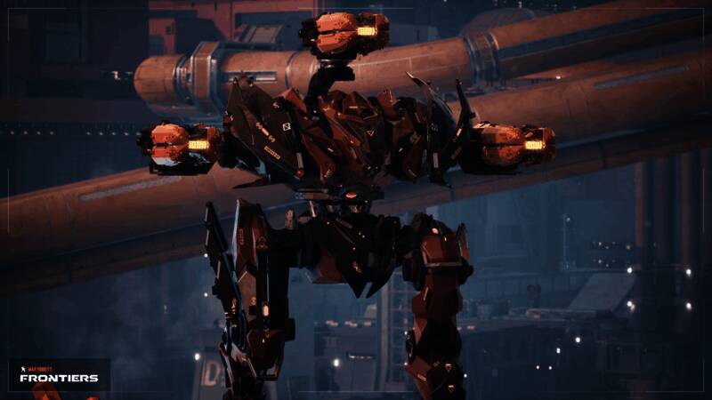 Loki机甲启动全息诱饵，多个分身迷惑敌人视线