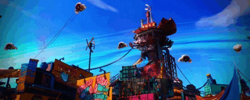 《明日潮汐》游戏封面图，展示未来科技风格的海洋世界