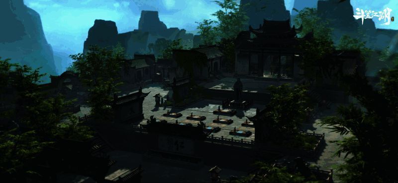 侠客角色立绘展示，服饰细节精致，气质凛然