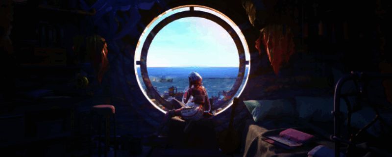 游戏中角色在科幻场景中探索，周围是未来感十足的建筑与光影特效