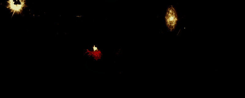 《赤痕：绯红契约》游戏封面图，展示主角手持武器，背景为哥特风格城堡