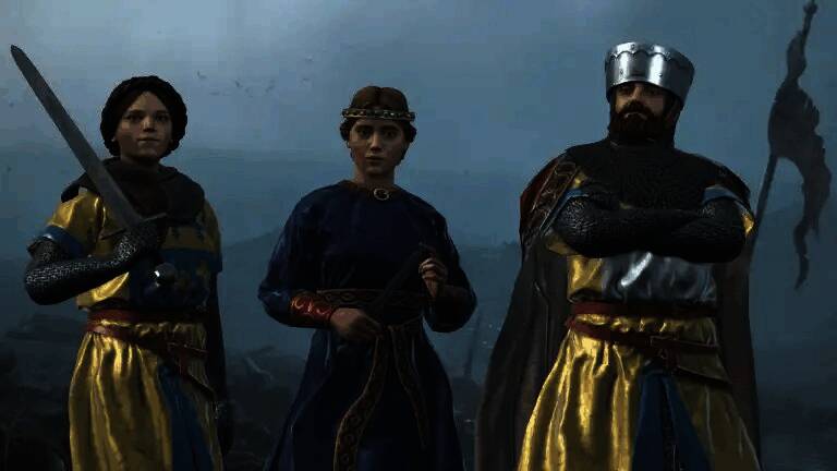 《十字军之王3》新增东亚地图预览，山脉、河流与古代城池交错分布