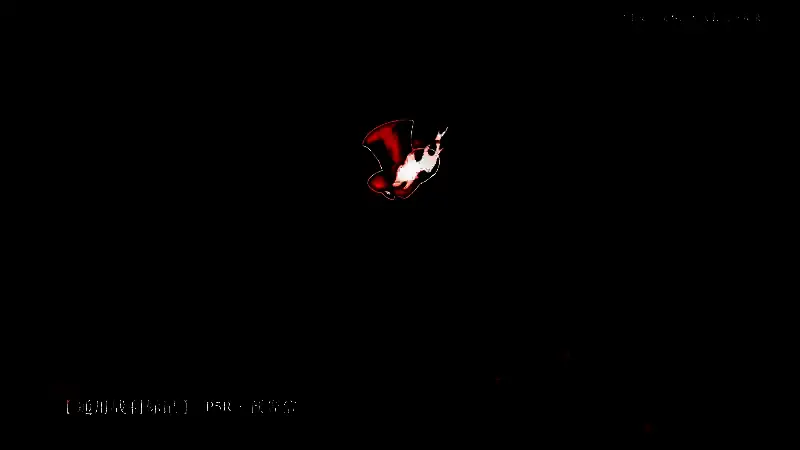 角色以JOKER风格造型进行空中战斗的精彩瞬间