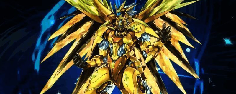 《游戏王MD》中荷鲁斯机巧卡组对战画面，展示卡牌连锁与怪兽召唤特效