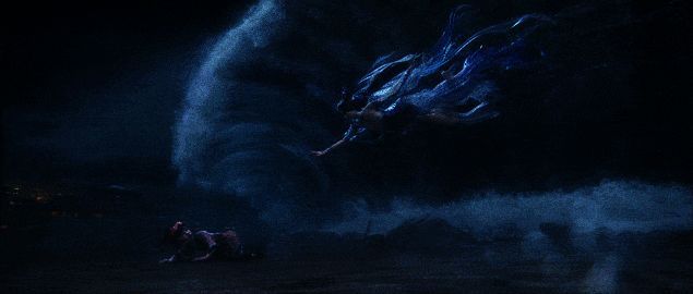 潮光流派技能展示，水流操控效果绚丽夺目